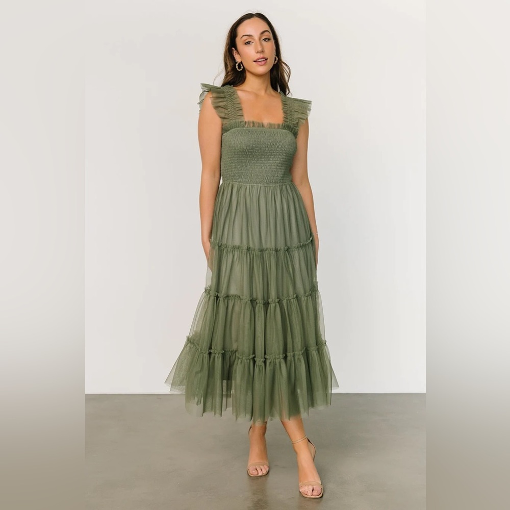 Baltic Born Emma Smocked Tulle Dress
